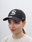 Бейсболка 47 BRAND арт. BCPTN-MVPSP06WBP Chicago White Sox MLB (черный)